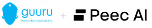 Logo GUURU und Peec.ai